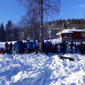 7. Oslo samles i snøen